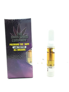 THE DARK WEED COMPANY "PURPLE PEOPLE EATER" INDICA 1 GRAM LAB TESTED 96% THC CART