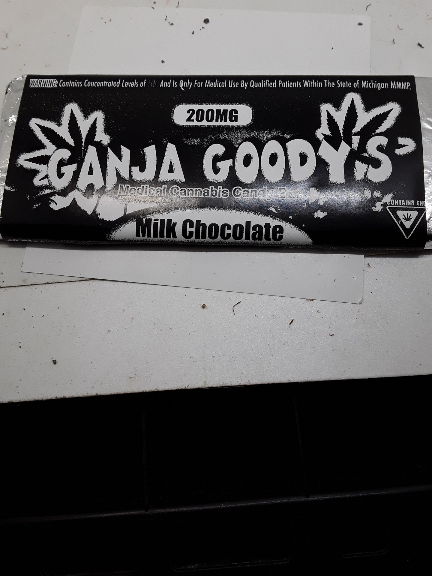 GANJA GOODYS 400mg CHOCOLATE BARS