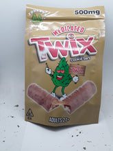 Load image into Gallery viewer, JONNY&#39;S BUDS 500 MG TWIX CANDY BARS
